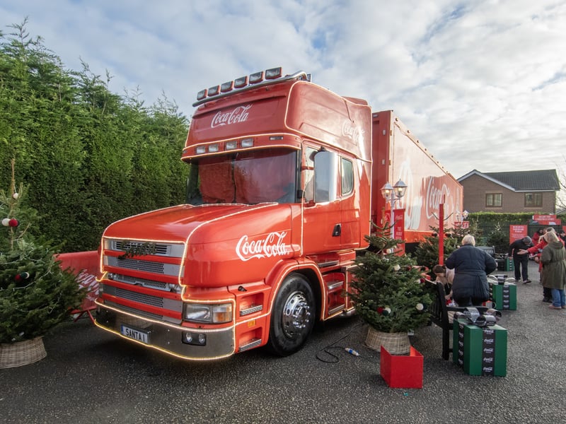 The truck was stationed at The British Oak