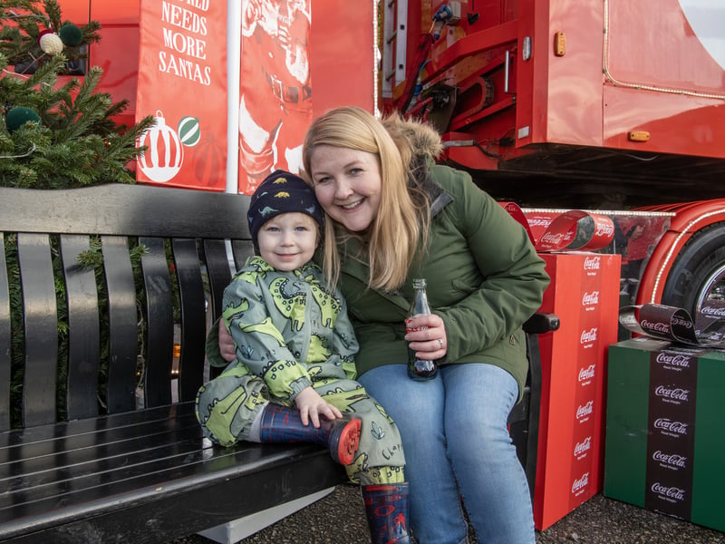 Stephanie Grice with son Jaxon Cooper