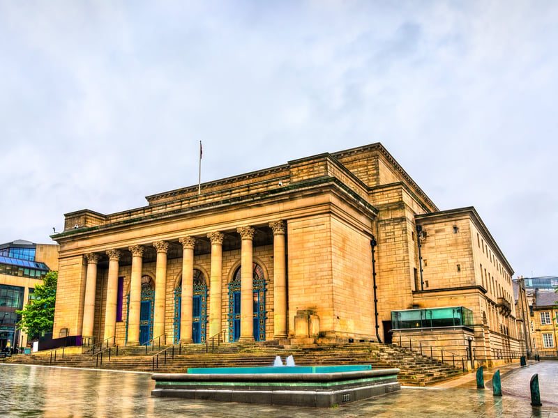 Sheffield ranked 6th in Yorkshire and the Humber and 75th in the UK.