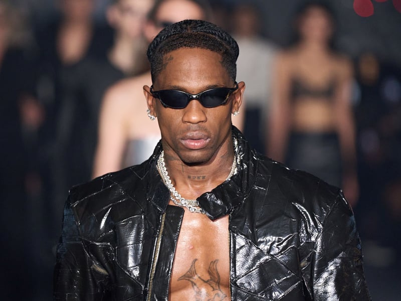 Just missing out on a place in the year's top five is American rapper Travis Scott. Despite having only released four solo studio albums he's been a named artist on over 100 Billboard Top 100 hits.