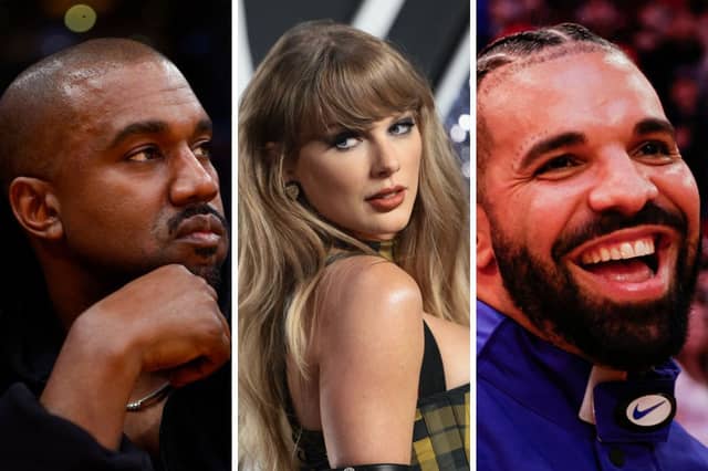 Three of Spotify's most-streamed artists of the year.