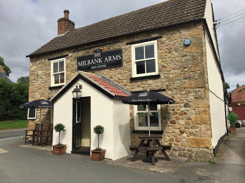 The Milbank Arms in Bedale has a 5* rating from 272 reviews. A TripAdvisor reviewer said: “Excellent choice of menu with an Asian theme, plus traditional pub grub. Food well cooked and presented. Also, well kept beers.”