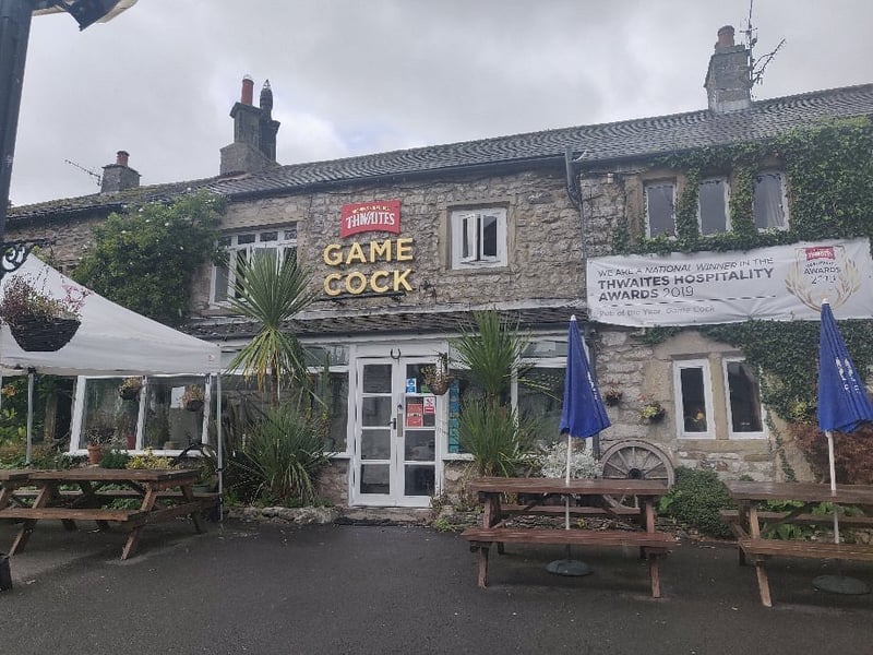 The Game Cock Inn in Austwick has a 4.5* rating from 2,183 reviews. A TripAdvisor reviewer said: “We had a wonderful lunch at the Game Cock - the food was excellent, the pub has a lovely atmosphere, and the staff went above and beyond.”