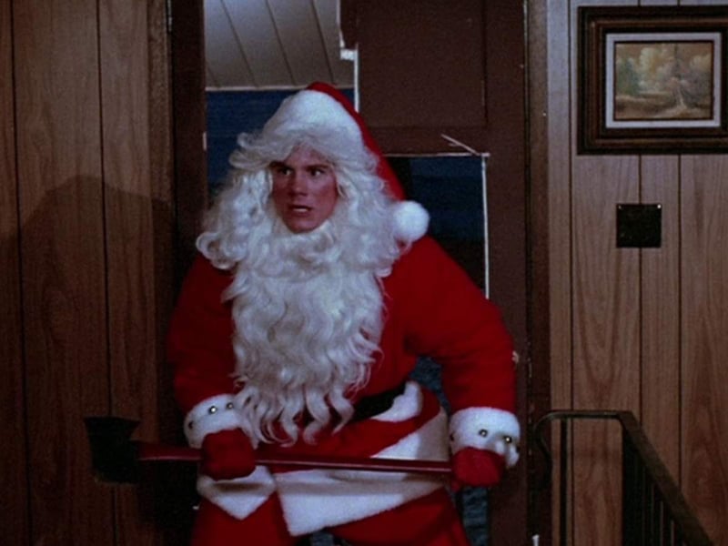 A man traumatized by childhood events goes on a rampage dressed as Santa Claus. This controversial ‘80s slasher film explores the dark side of Christmas with shocking kills and over-the-top camp.