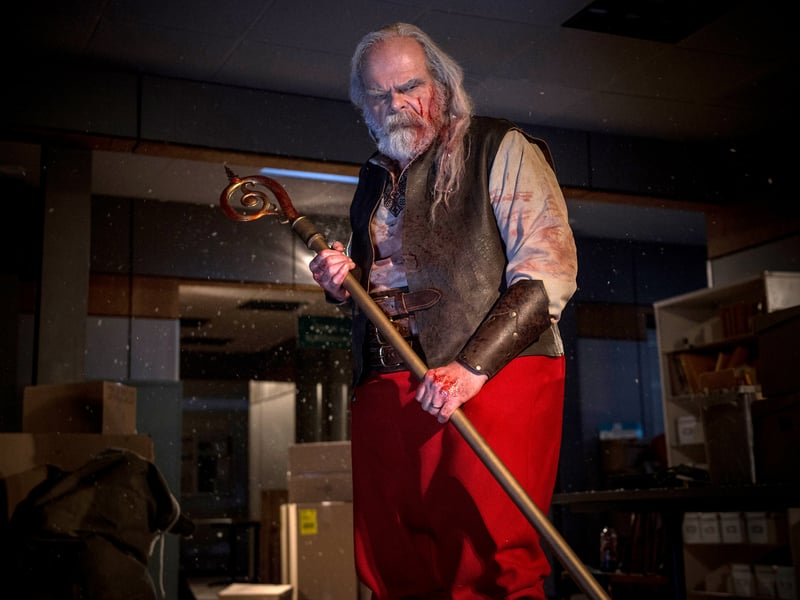 This anthology film features four interwoven holiday horror tales, including Krampus attacking a family and zombie elves at the North Pole. A twisted take on traditional holiday cheer.