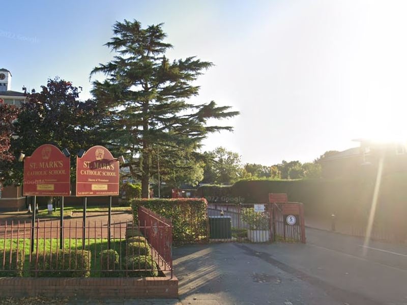 St Mark’s is a Catholic secondary school and sixth form in Hounslow, West London. It was formerly rated ‘outstanding’ overall by Ofsted.
In the 2023/24 school year, it had a ‘well above average’ Progress 8 Score of 1.35.