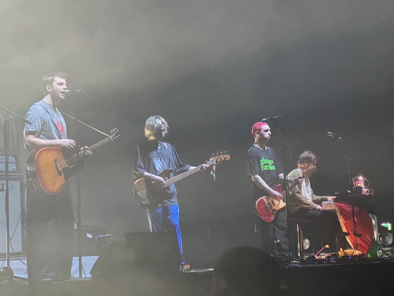 There was little in the way of onstage chat, with the band letting the music do the talking.