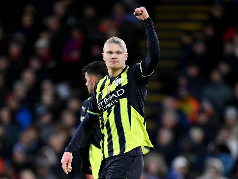 Earned praise from Guardiola once again in the pre-match press conference for his dedication and commitment. But it's goals Haaland wants, and he's scored in each of his previous two Manchester derbies at the Etihad.