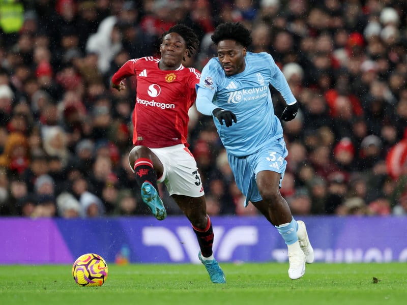 Mainoo was energetic in midfield and had a few moments of brilliance but United ultimately lost the midfield battle against Forest.