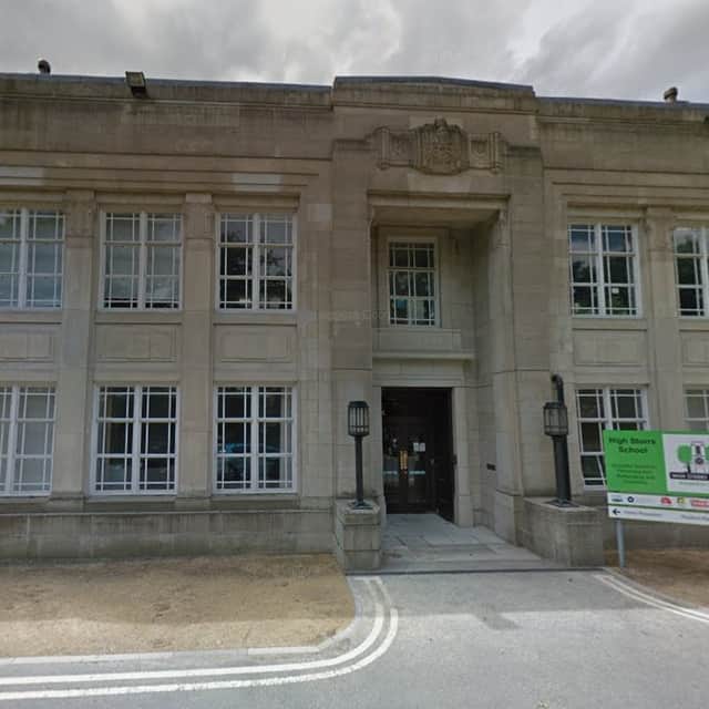 High Storrs is a secondary academy in Sheffield, on High Storrs Road, Bents Green.