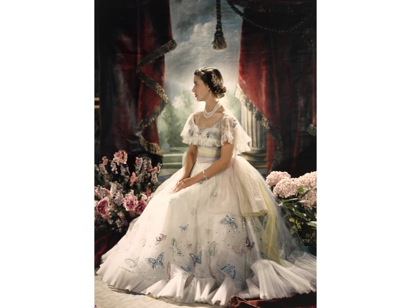 a portrait by Cecil Beaton of Princess Margaret, 1949, which will feature in the Royal Portraits: A Century of Photography exhibition at The King's Gallery, Palace of Holyroodhouse in Edinburgh