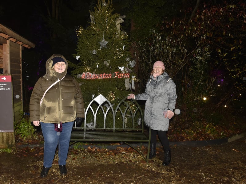 Pictured is: (l-r) Karen Mitchell and Jeanette Mooney both from Bognor Regis. Picture: Sarah Standing (081224-7346)