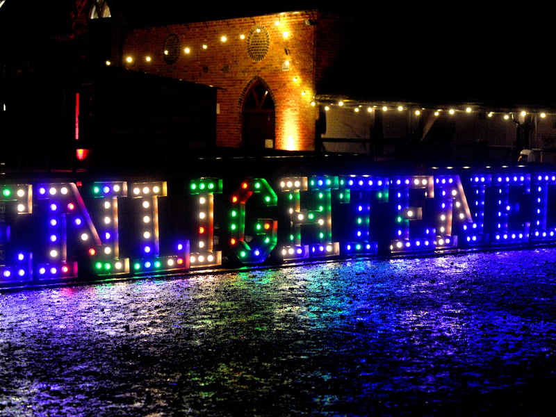 Enlightened Staunton event is now on until December 24. Picture: Sarah Standing (081224-326)