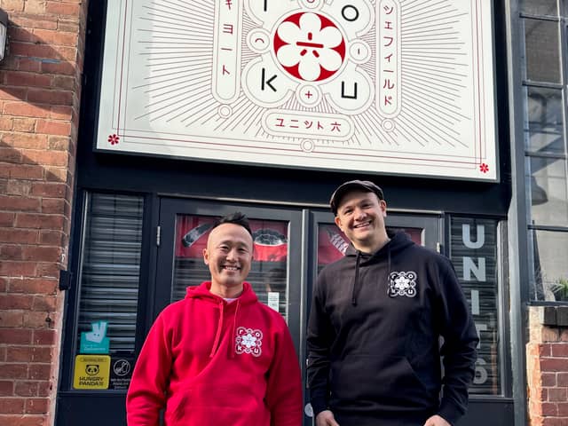 Tomo Hasegawa and Michael Simpson opened Roku in 2022.