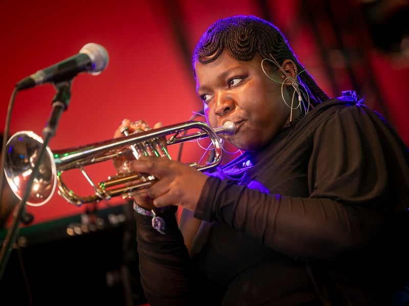 KOKOROKO take the stage at St. George’s Hall, Bradford, on April 13. Expect a powerful performance from their all-female horn section, led by trumpeter Sheila Maurice-Grey, as they bring their melting pot of influences to life.