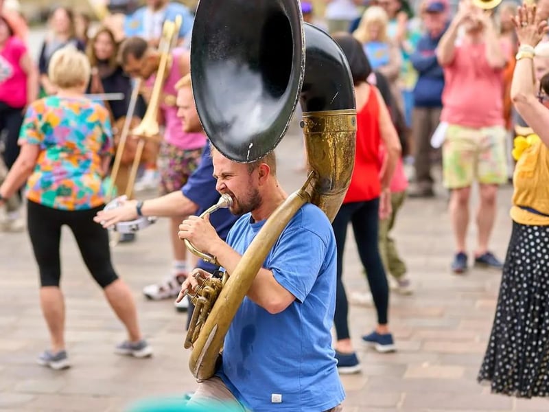 Celebrate the brilliance of British brass at The Big Brass Blowout in Bradford from April 11-13. Featuring everything from traditional brass tunes to afrobeat rhythms and one-off collaborations, this festival is a must for music lovers. 