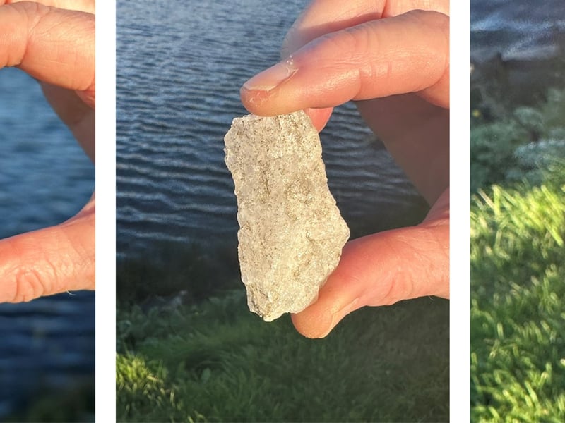 Stone tools found at Nisabost in Harris in the Outer Hebrides could hint at life on the promontory some 6,000 years ago with charcoal deposits also hinting at fires lits by people who gathered here.

