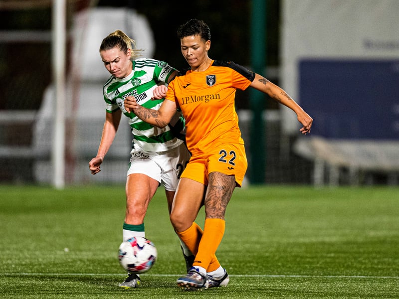 Capped three times by Netherlands during her teenage years, the 22-year-old centre-back moved to Glasgow City in the summer following spells with Ajax and Fortuna Sittard. Strong in the tackle, van Diemen provides a high-level passing range, and is one of the league's best defenders.