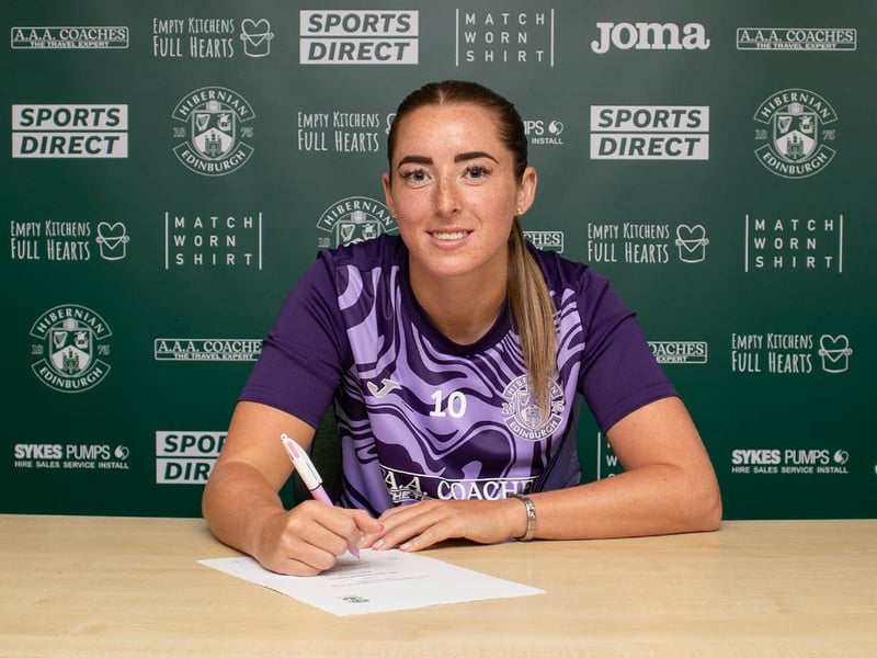 After originally starring for Celtic as a teenager, hotshot striker McGovern has made a name for herself in the capital. Featuring on both sides of the Edinburgh divide, the 21-year-old enjoyed success at Hearts, featuring prominently as the club finished in the top four. She opted to move to rivals Hibs in the summer though, and it has paid dividends, with McGovern scoring 11 SWPL already for Grant Scott's side.