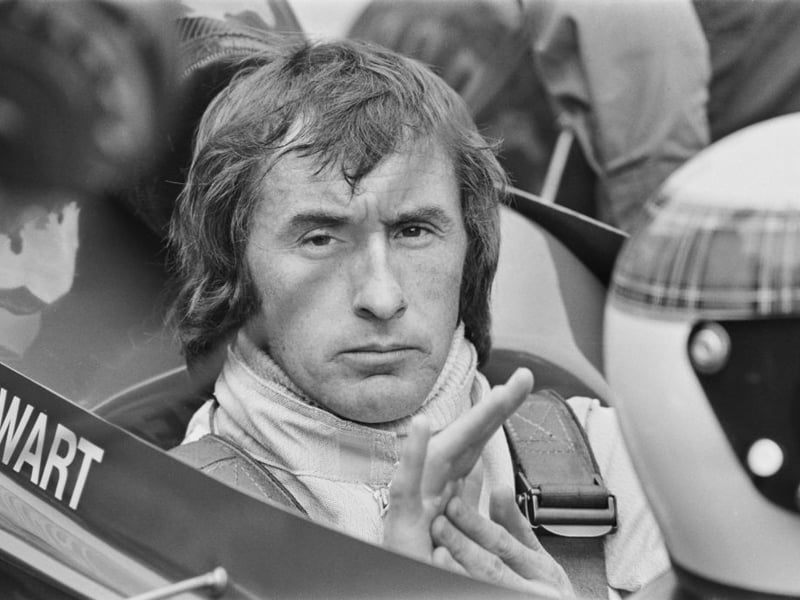 F1 legend Jackie Stewart became the second Scot to be crowned Sports Personality of the Year in 1973 - the year he won the third and final of his World Championships.