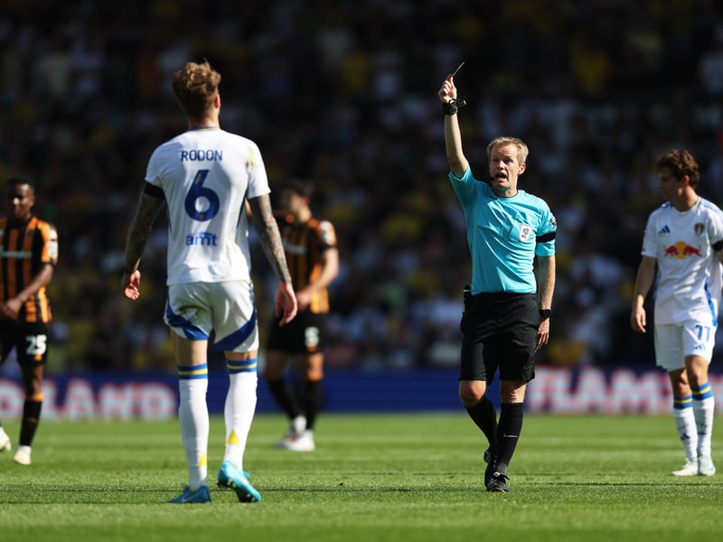 35 yellow cards
