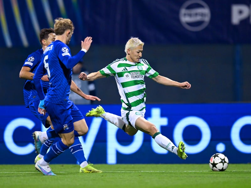 Never really got the better of right-back Dario Spikic. Booked for a late tackle on Maxime Bernauer on 38 minutes and while he put in a power of work - as he always does - down his flank, he was a limited threat in attack. Made way for James Forrest towards the end of the match. 5