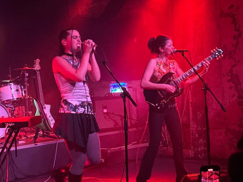 Back from the brink, it looked like Spanish indie band Hinds were in trouble when half their quartet quit in 2023. Carlotta Cosials and Ana García have returned stronger than ever though, with a career best album in the effervescent 'Viva Hinds'. They were in celebratory mood at Glasgow's Stereo in February and will be returning to headline St Luke's in 2025.