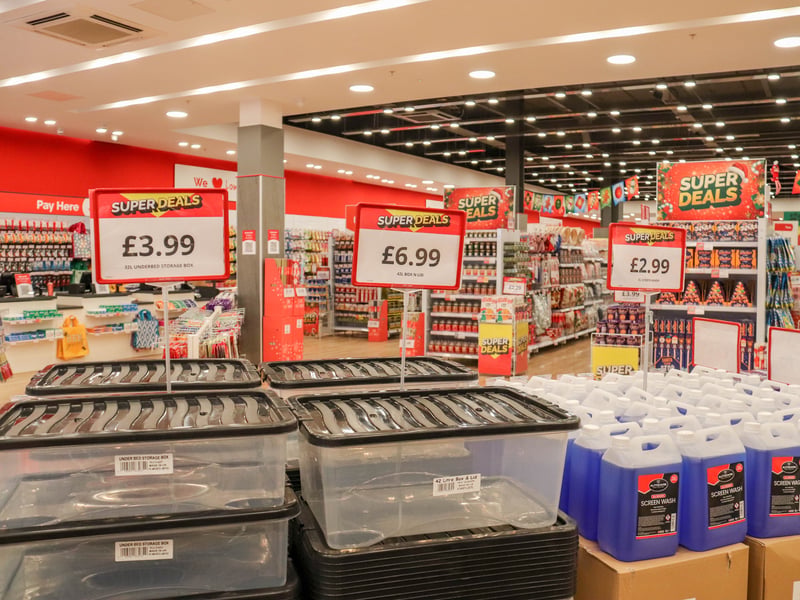 A look inside the new Poundstretcher in Cascades, Portsmouth. Picture: Habibur Rahman
