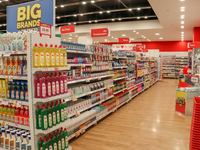 A look inside the new Poundstretcher in Cascades, Portsmouth. Picture: Habibur Rahman