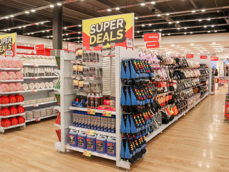 A look inside the new Poundstretcher in Cascades, Portsmouth. Picture: Habibur Rahman