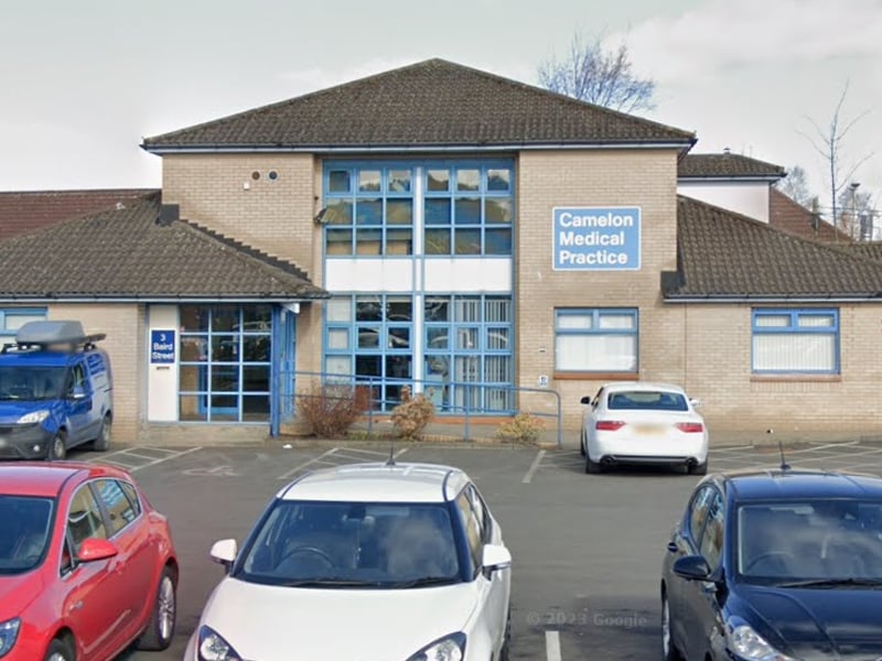 There were 97 responses from patients at Camelon Medical Practice in Falkirk, with 84% rating their overall experience as positive.