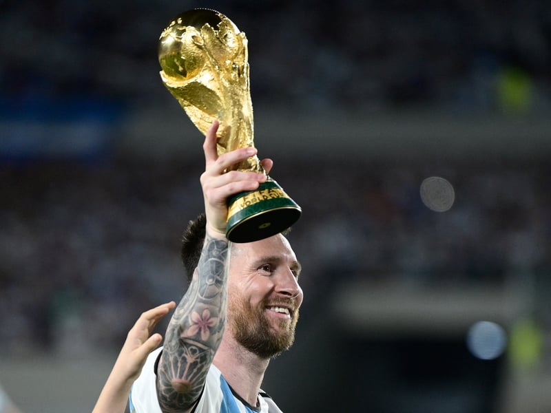 The current holders will be at the World Cup, with Lionel Messi and his teammates hoping to retain their titles as champions of the world.
