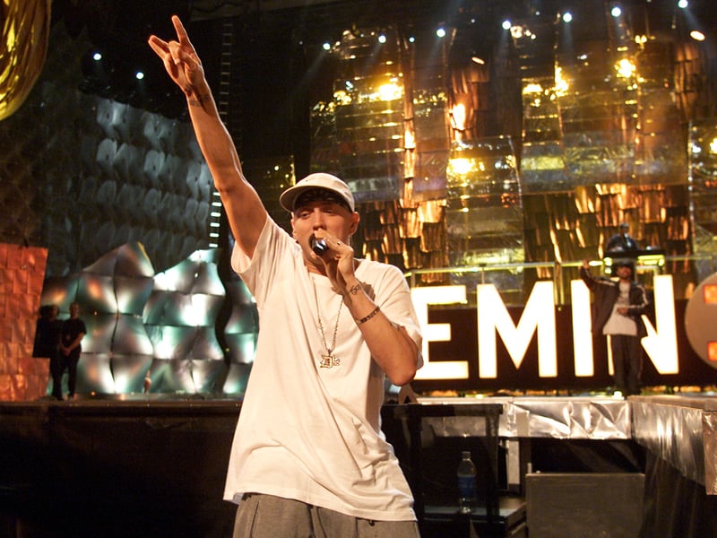 Despite being a controversial figure at the time, Eminem broke records when he released his third album The Marshall Mathers LP in 2000. The record included a number of his top hits such as Stan, which sparked its own cultural legacy, as well as The Real Slim Shady which remains one his most popular songs.