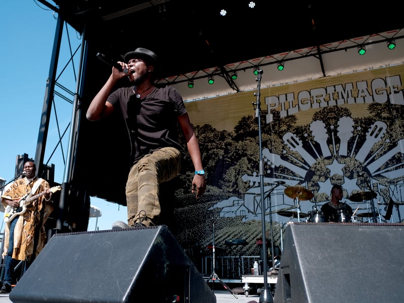 Catch the electrifying desert blues of Songhoy Blues, a Malian band known for their unique fusion of traditional and modern sounds