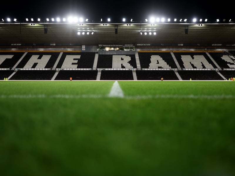 Pompey travel to Derby County on Friday night in  League One