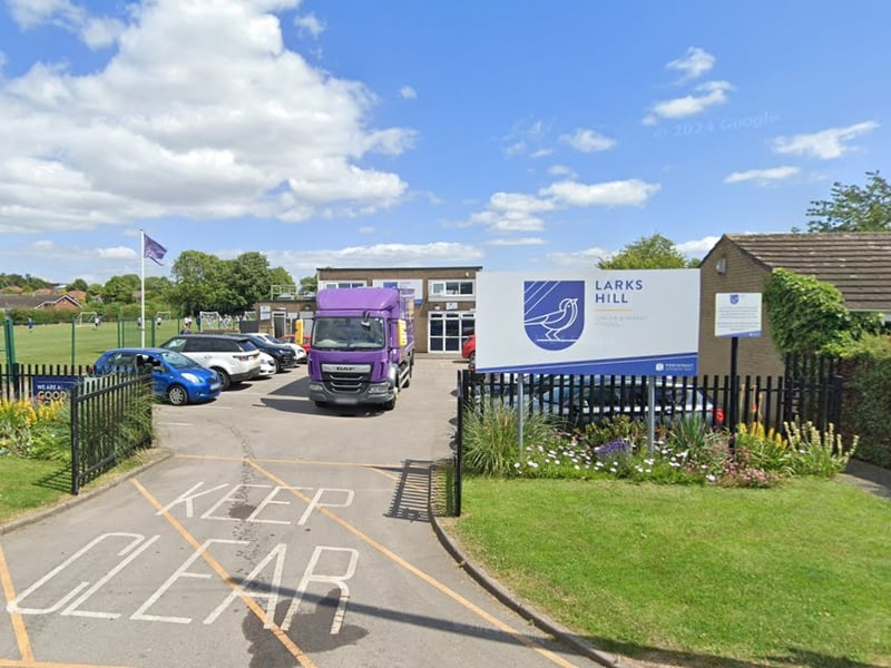 Larks Hill is a primary school in Pontefract, near Wakefield, West Yorkshire. It was formerly rated ‘good’ overall by Ofsted, and has about 208 pupils.
In the 2023/24 school year, 93% of its pupils once again met the government’s expected standards in reading, writing, and maths - compared to averages of 62% locally and 61% nationally.