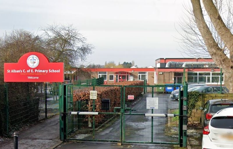St Alban’s is an Anglican primary school in Wickersley, just out of Rotherham, South Yorkshire. It was formerly rated ‘good’ overall by Ofsted, and has about 249 pupils.
In the 2023/24 school year, 94% of its pupils met the government’s expected standards in reading, writing, and maths - compared to averages of 59% locally and 61% nationally.
