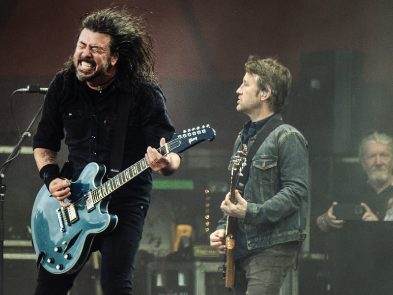 Making a triumphant return to Glasgow, the Foo Fighters were the third most popular act among ticket buyers in Edinburgh in 2024. During the epic gig, Dave Grohl even toasted the audience with Buckfast.
