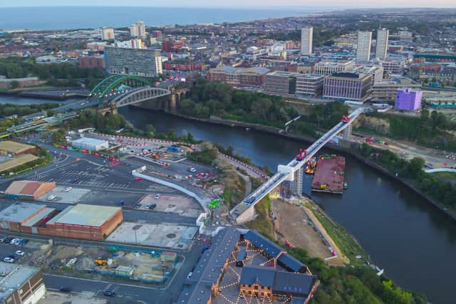 One of the biggest additions to the city in 2025 will be the new River Wear footbridge due to open in the summer. The new footbridge, which is yet to be named, will help connect all of the Riverside developments, improving accessibility to the city centre and Sheepfolds and providing a major boost to footfall.