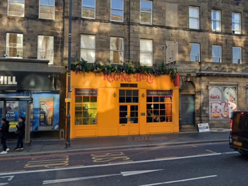 Located on Lothian Road, The Raging Bull serves some of the tastiest cocktails in Edinburgh. Their mulled wine is served with a bonus splash of Edinburgh Gin.