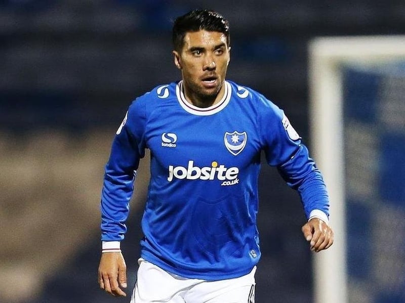 Joined from: Northampton Town.
Transfer fee:  Free transfer.
Position: Midfielder.
Pompey record: 64 appearances, five goals.
Honours at Pompey: League Two title 2016/17.