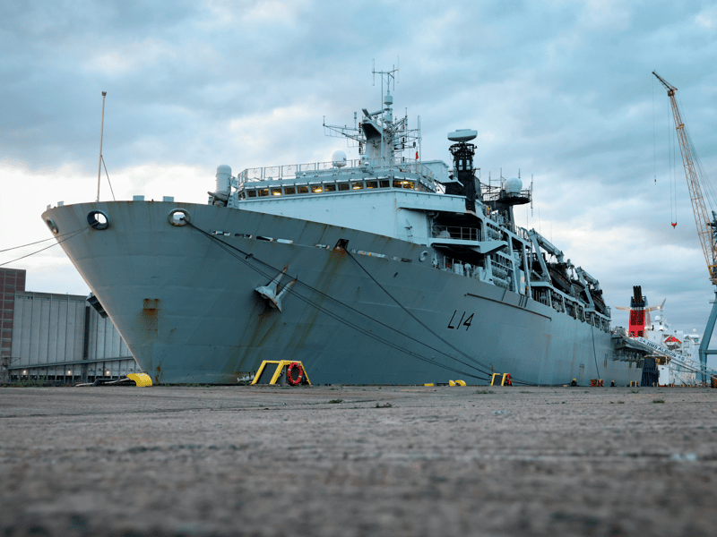 HMS Albion served as the Royal Navy flagship between March 27, 2018, and January 27, 2021. A deal if currently be worked out to sell the Landing Platform Dock to Brazil after she was retired in November last year.