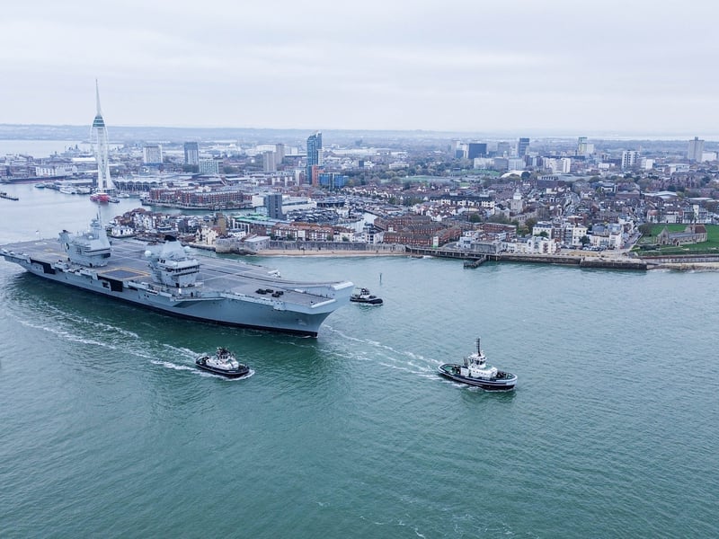 HMS Queen Elizabeth served as the Royal Navy flagship between January 27, 2021, and December 2, 2024. She is considered one of the most advanced warships at the force's disposal, complete with state-of-the-art weaponry and communication systems.