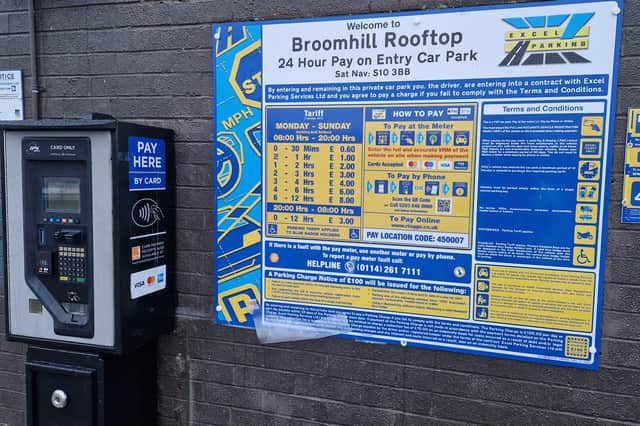 The new machines at Broomhill Rooftop car park accept cards, G Pay and Apple Pay. Previously, drivers could only pay by phone or app, sparking a surge in £100 letters.