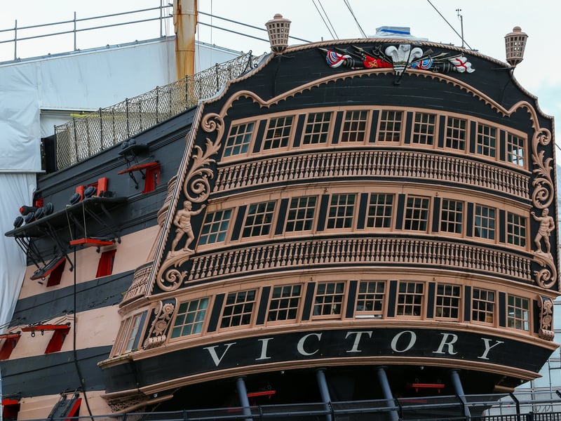 HMS Victory is the current ceremonial flag ship of the Royal Navy, and is considered the 'First Sea Lord's Flagship'.