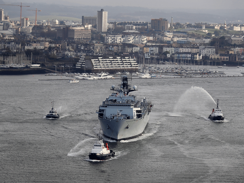 HMS Bulwark served as the Royal Navy flagship between October 11, 2011, and June 1, 2015. A sale to Brazil is close to being finalised, but has not been confirmed.