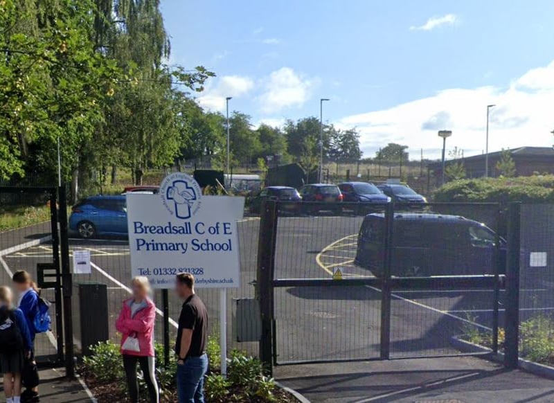 This is an Anglican primary school in Breadsall, Derbyshire, with about 114 pupils. It was formerly rated ‘good’ overall by Ofsted.
In the 2023/24 school year, 94% of its pupils met the government’s expected standard in reading, writing and maths - compared to averages of 58% locally and 61% nationally.