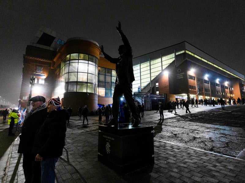A general view outside the stadium before the UEFA Europa League clash.