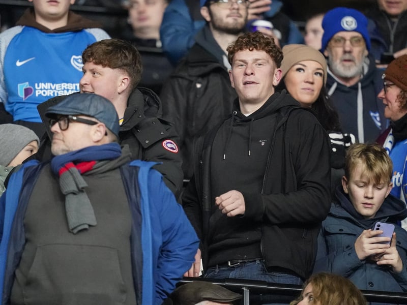 Pompey fans were unbowed in the face of a Derby County battering at Pride Park.