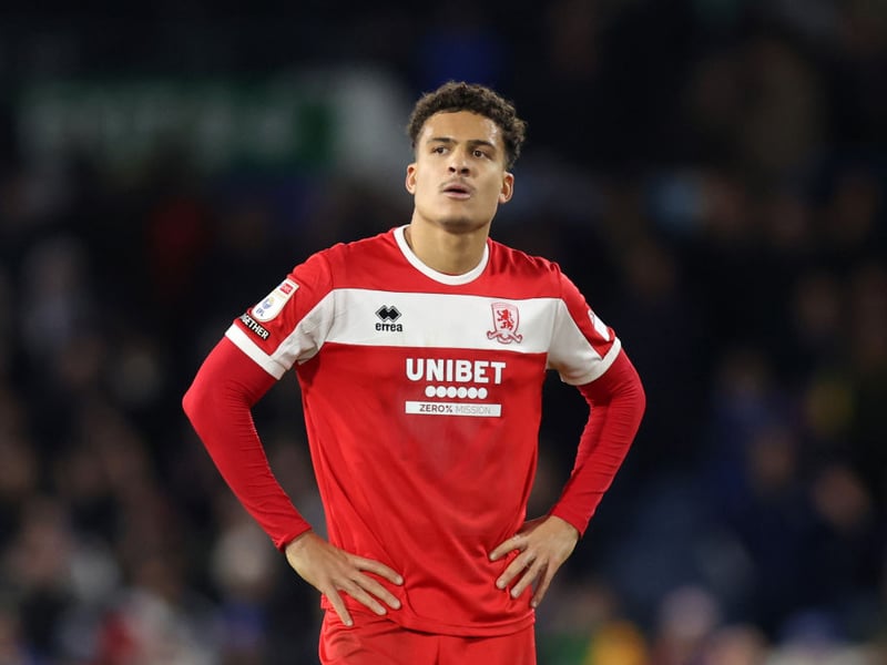 (for Brittain, 82) Replaced debutant Brittain in the closing stages and slotted in on the left of Boro’s back three. N/A